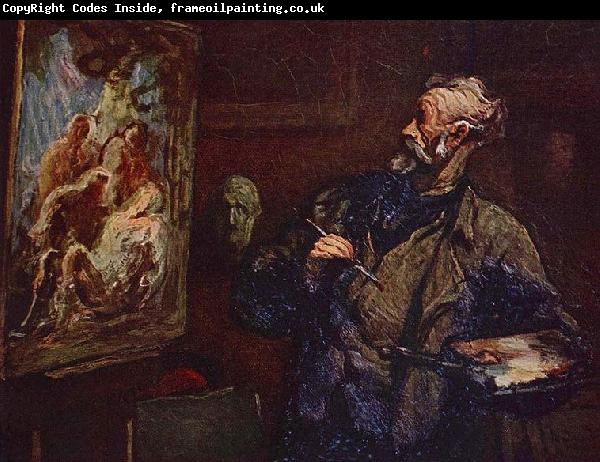 Honore Daumier Der Maler